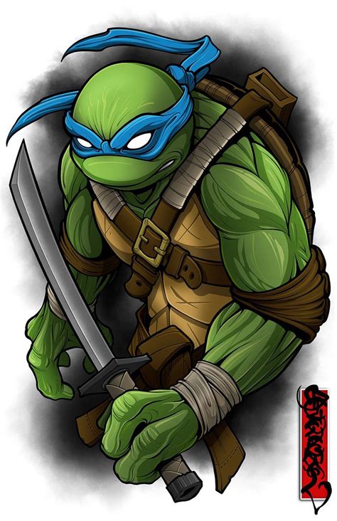 leader ninja turtle